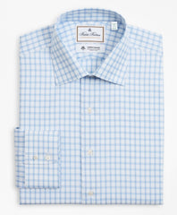 Luxury Collection Milano Slim-Fit Dress Shirt, Franklin Spread Collar Check