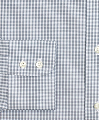 Stretch Regent Fitted Dress Shirt, Non-Iron Double-Windowpane