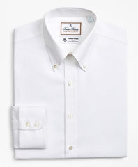 Luxury Collection Milano Slim-Fit Dress Shirt, Button-Down Collar Self-Stripe