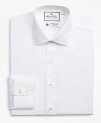 Luxury Collection Milano Slim-Fit Dress Shirt, Franklin Spread Collar Pique