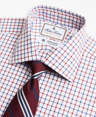 Luxury Collection Madison Classic-Fit Dress Shirt, Franklin Spread Collar Bold Windowpane