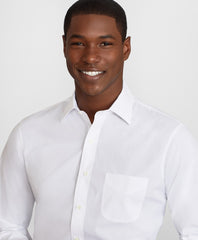 Regent Fitted Dress Shirt, Performance Non-Iron with COOLMAX®, Ainsley Collar Twill