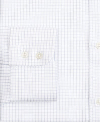 Luxury Collection Regent Fitted Dress Shirt, Franklin Spread Collar Fine Windowpane