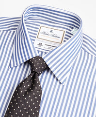 Luxury Collection Milano Slim-Fit Dress Shirt, Franklin Spread Collar Bengal Stripe