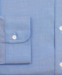 Stretch Milano Slim-Fit Dress Shirt, Non-Iron Pinpoint English Collar
