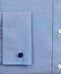 Stretch Milano Slim Fit Dress Shirt, Non-Iron Pinpoint Ainsley Collar French Cuff