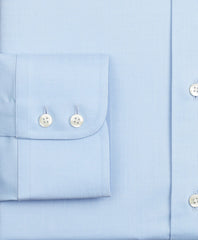 Stretch Milano Slim-Fit Dress Shirt, Non-Iron Royal Oxford English Collar