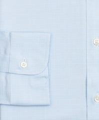 Regent Fitted Dress Shirt, Performance Non-Iron with COOLMAX®, Button-Down Collar Twill Check
