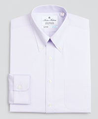Madison Classic-Fit Dress Shirt, Performance Non-Iron with COOLMAX®, Button-Down Collar Twill Check