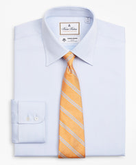 Luxury Collection Regent Fitted Dress Shirt, Franklin Spread Collar Herringbone