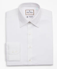 Luxury Collection Milano Slim-Fit Dress Shirt, Franklin Spread Collar Herringbone