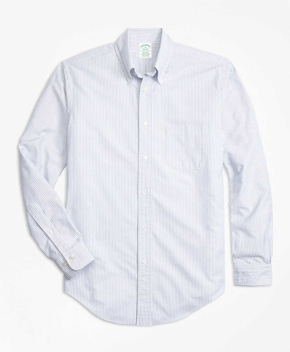 Milano Fit Oxford Bengal Stripe Sport Shirt