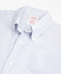 Madison Fit Oxford Bengal Stripe Sport Shirt