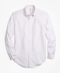 Madison Fit Oxford Outline Stripe Sport Shirt