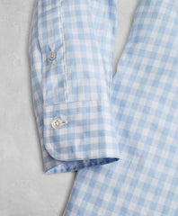 Golden Fleece® Regent Fit Gingham Flannel Sport Shirt