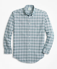 Milano Fit Oxford Glen Plaid Sport Shirt