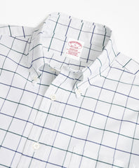 Madison Fit Oxford Windowpane Sport Shirt