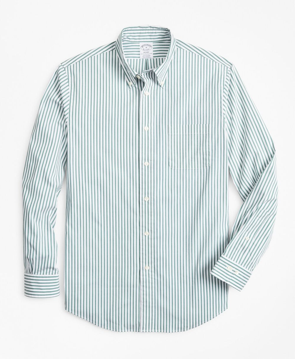 Performance Series Madison-Fit COOLMAX® Poplin Striped Sport Shirt