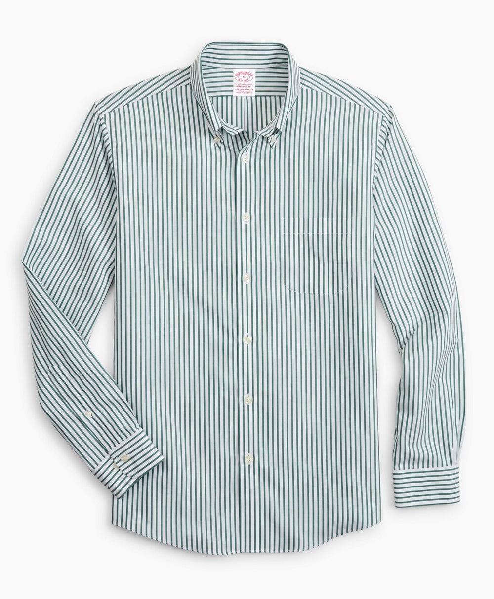 Stretch Madison Classic-Fit Sport Shirt, Non-Iron Candy Stripe