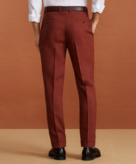 Golden Fleece® Linen Pleated Chino Trousers