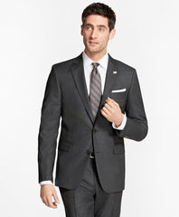 Regent Fit Saxxon™ Wool Slim Stripe 1818 Suit