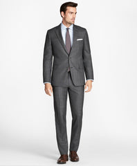 Regent Fit Open Plaid 1818 Suit