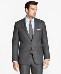Regent Fit Open Plaid 1818 Suit