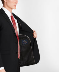 BrooksGate™ Milano-Fit Wool Suit Jacket