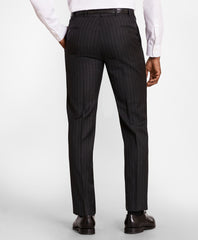 BrooksGate™ Regent-Fit Striped Wool Twill Suit Pants