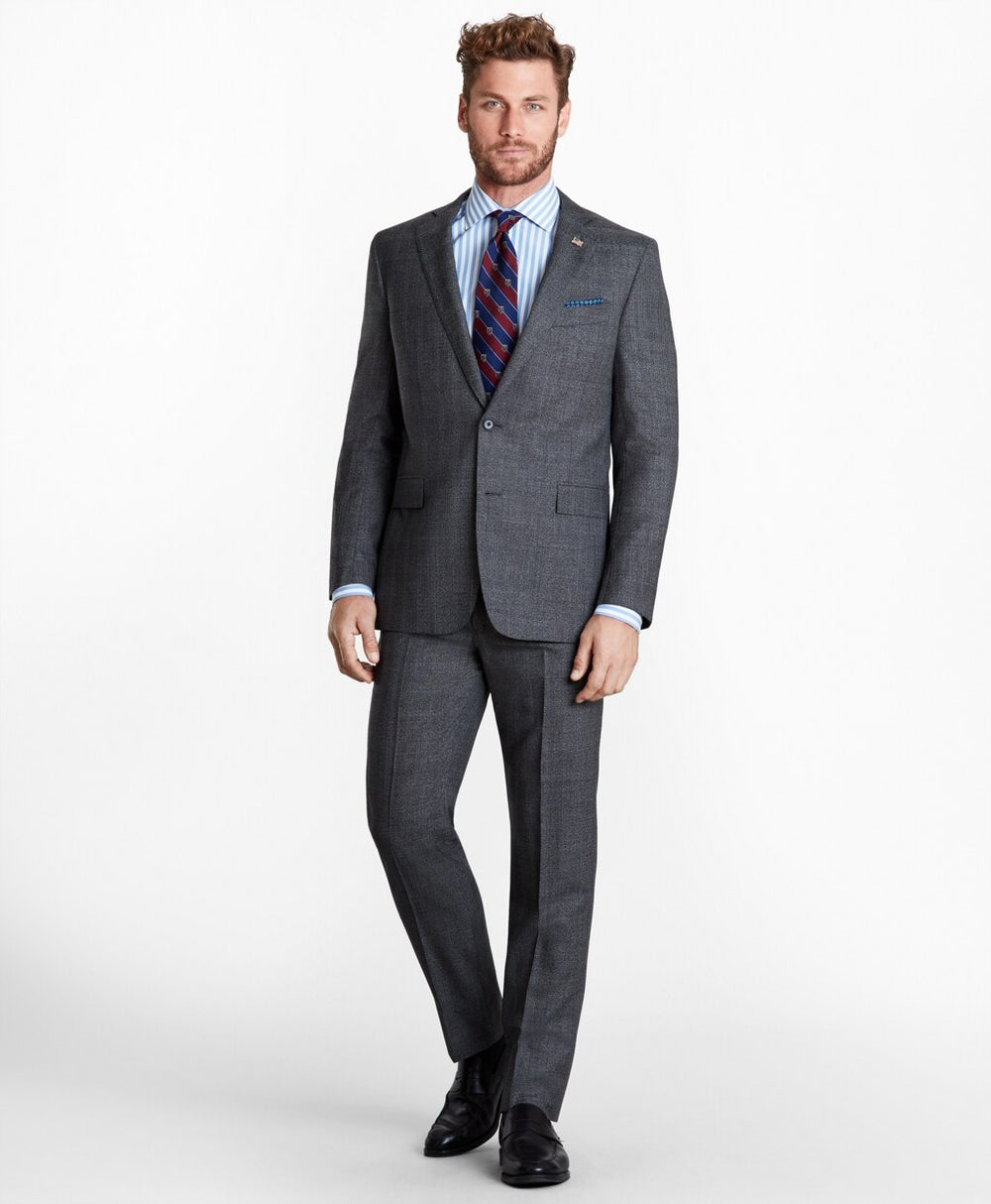 Regent Fit Glen Plaid 1818 Suit