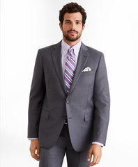 Regent Fit Two-Button Grey Stripe 1818 Suit
