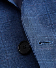 Regent Fit Two-Button Plaid 1818 Suit