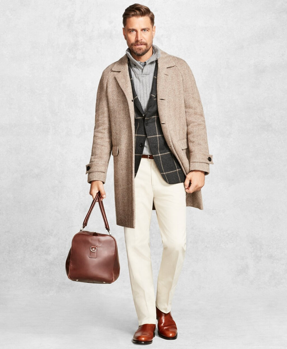 Golden Fleece® Herringbone Topcoat