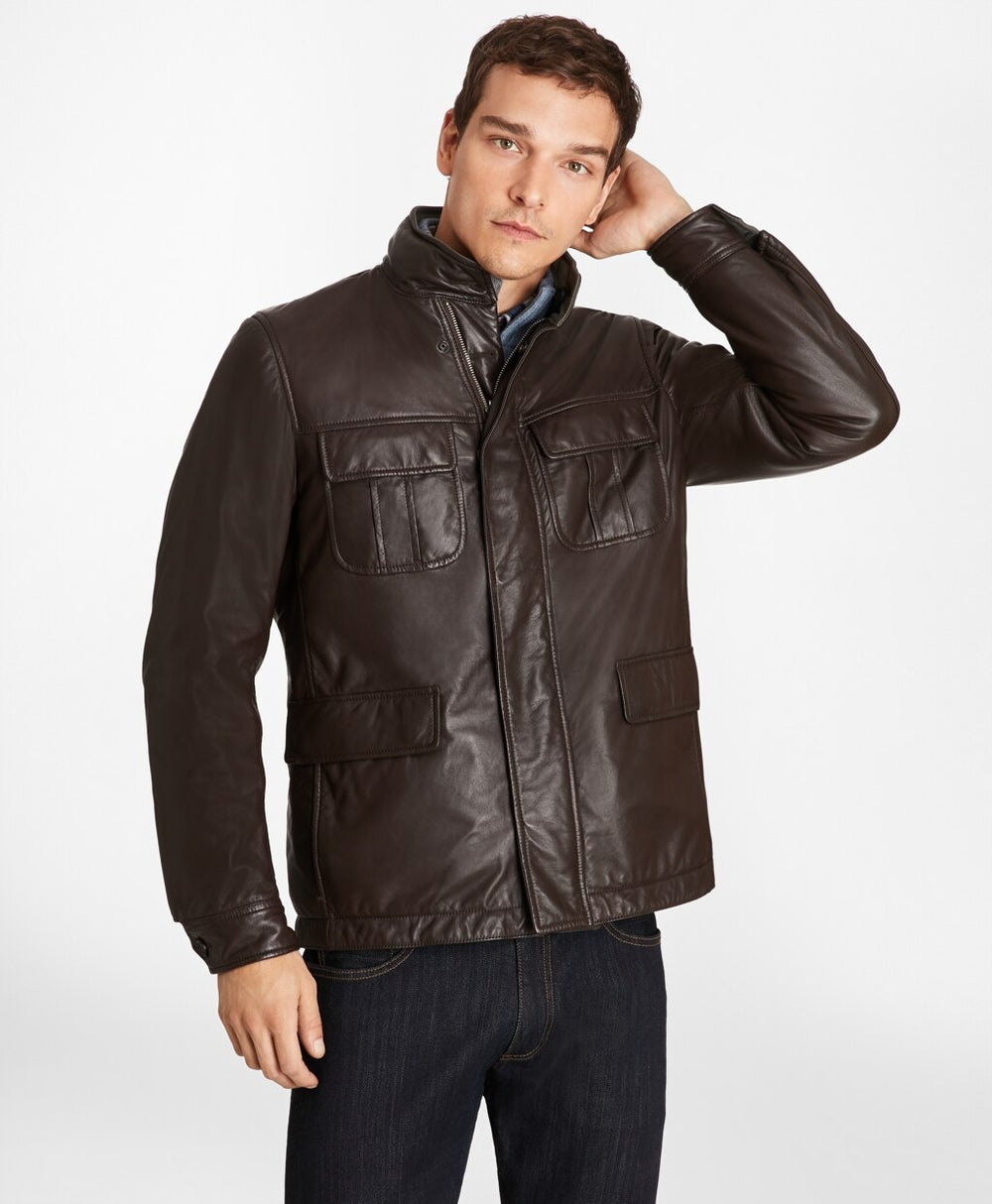 Reversible Leather Jacket