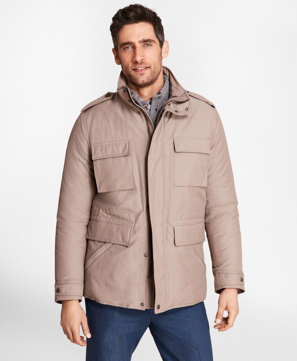 Water-Repellent Tech Twill Field Jacket