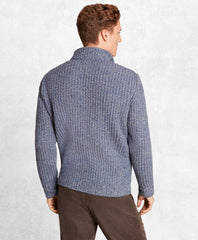 Golden Fleece® Shearling Zip-Up Cardigan Jacket