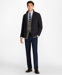 Water-Repellent Stretch Hybrid Jacket
