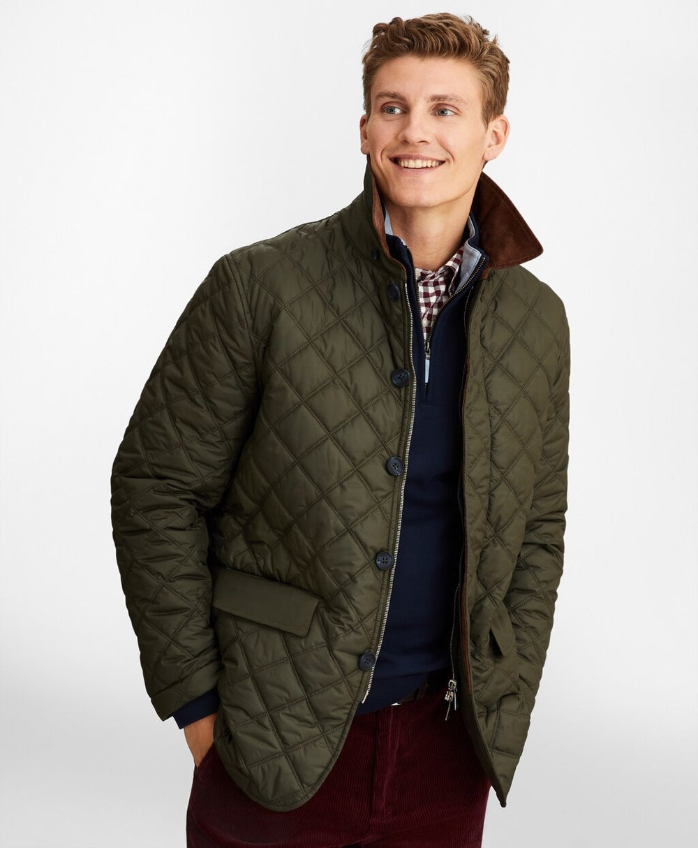 Diamond Quilted Jacket