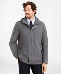 Wool Hooded Jacket