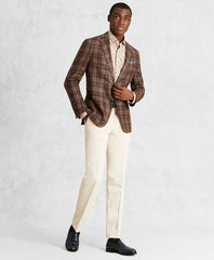 Golden Fleece® Silk-Blend Plaid Sport Coat