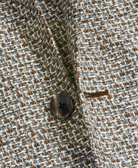 Golden Fleece® Wool-Blend Houndstooth Brown Sport Coat