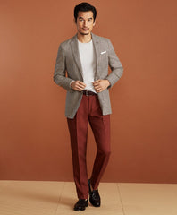 Golden Fleece® BrooksCloud™ Silk-Linen-Cotton Houndstooth Sport Coat