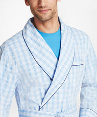 Large Plaid Robe