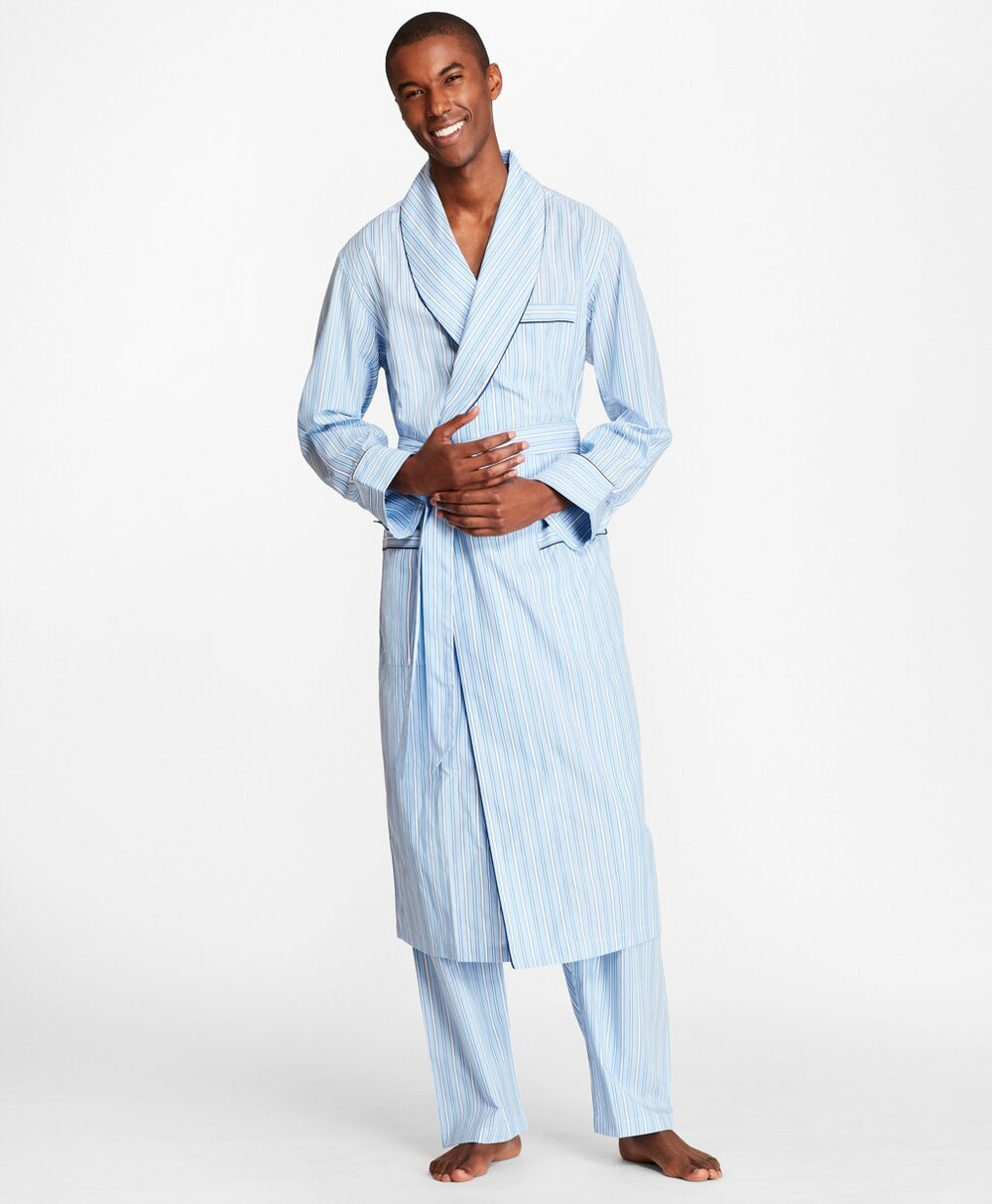 Multi-Stripe Robe