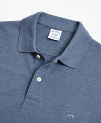 Slim Fit Supima® Long-Sleeve Performance Polo Shirt