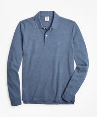 Original Fit Supima® Long-Sleeve Performance Polo Shirt