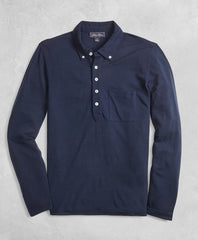Golden Fleece® BrooksTech™ Long-Sleeve Polo Shirt