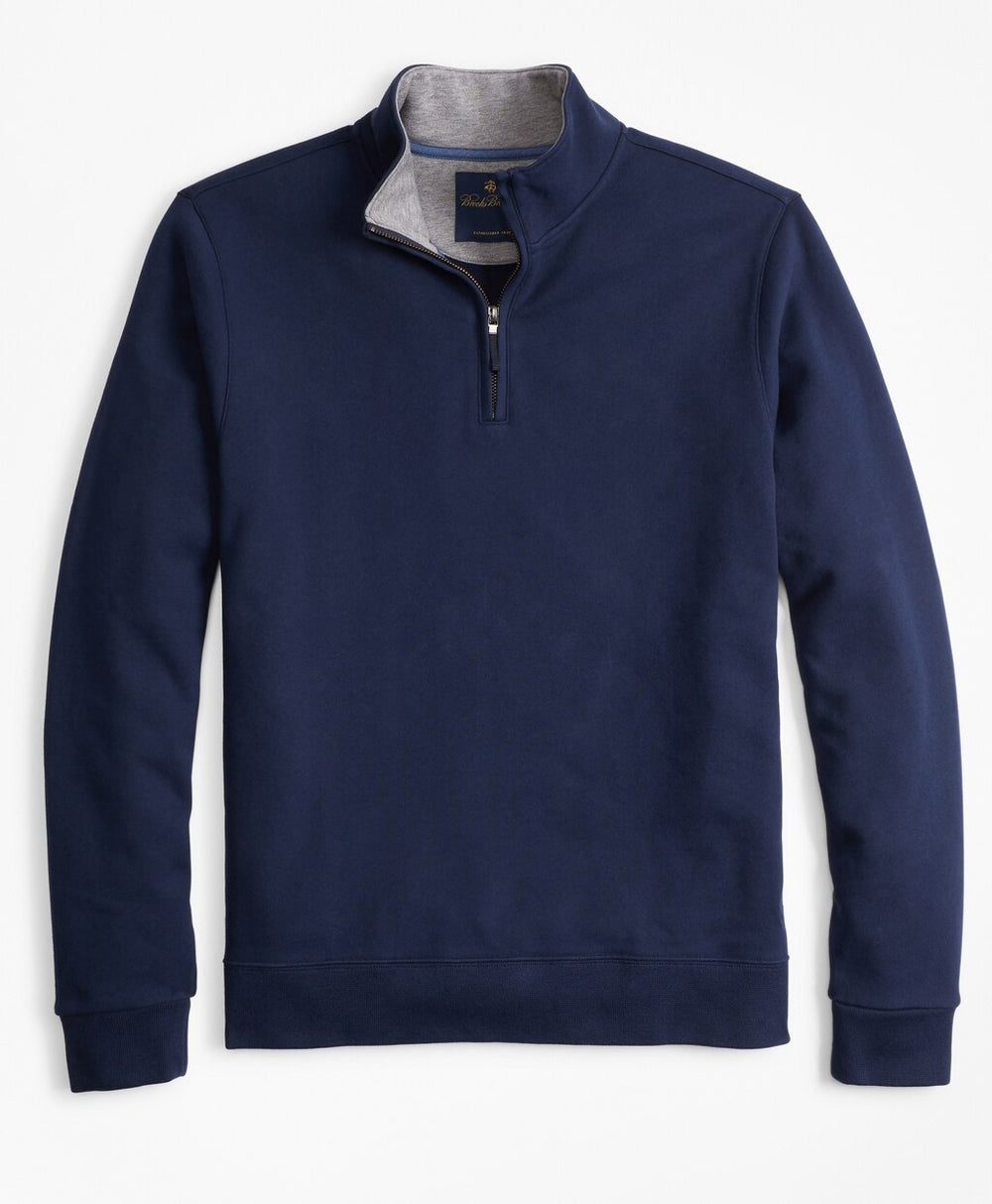French Terry Half-Zip