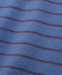 Slim Fit Jacquard Stripe Polo Shirt