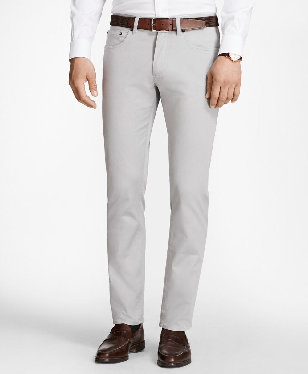 Five-Pocket Selvedge Twill Pants